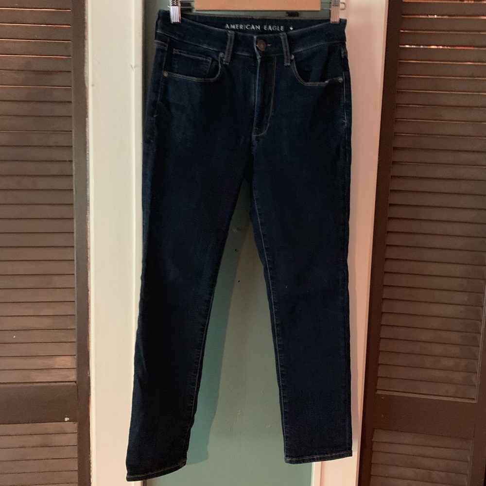 American Eagle High Rise Skinny Jeans Size 6 Extra Short